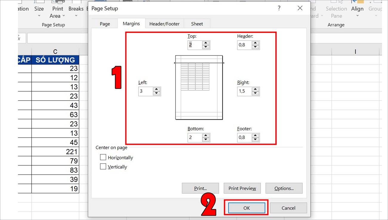 Cách căn lề in trong Excel: Hướng dẫn chi tiết và mẹo hữu ích