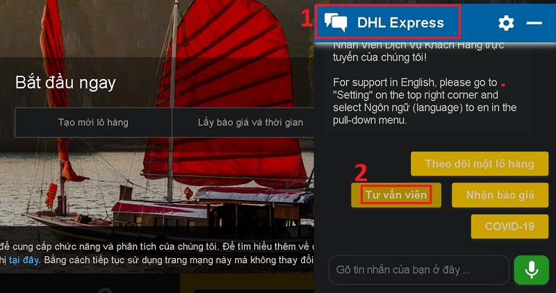 Tính năng LiveChat chat-voi-dhl-express