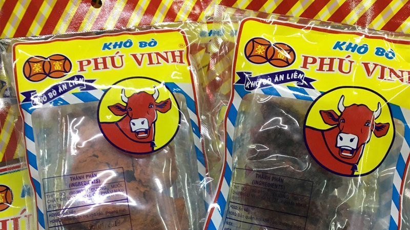 Khô bò Phú Vinh