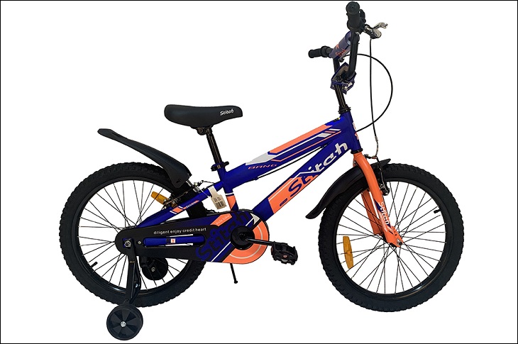 Các màu sắc của xe đạp trẻ em Stitch Warrior JK907-20 20 inch được kết hợp hài hòa với nhau, mang đến sự trẻ trung và năng động