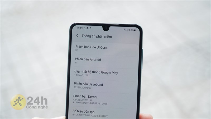 Galaxy A22 phần mềm Galaxy A22 phần mềm