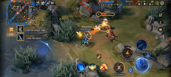 Trải nghiệm chiến game Liên Quân trên Realme C25s