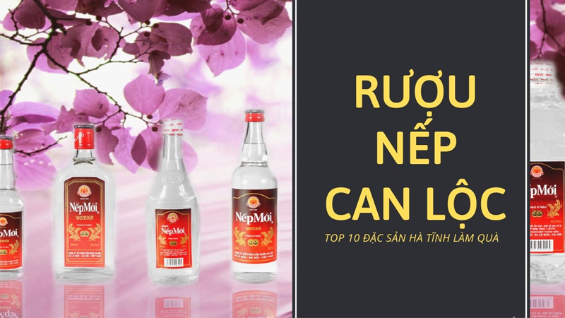 Rượu nếp Can Lộc