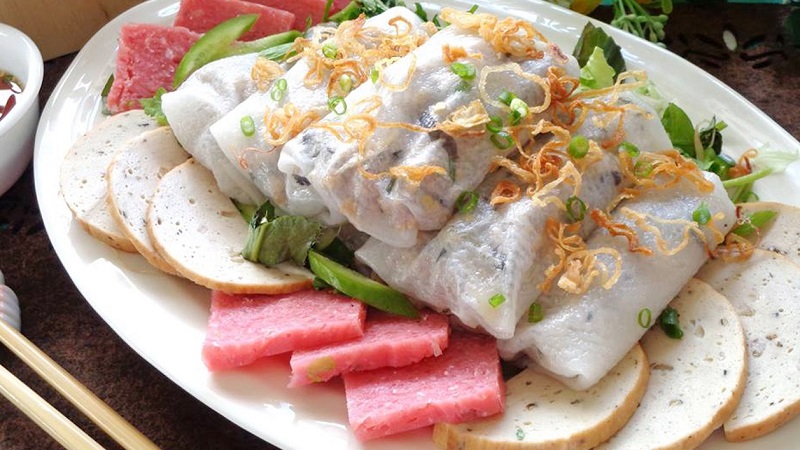 Bánh mướt Hà Tĩnh - một đặc sản ngon khó quên.