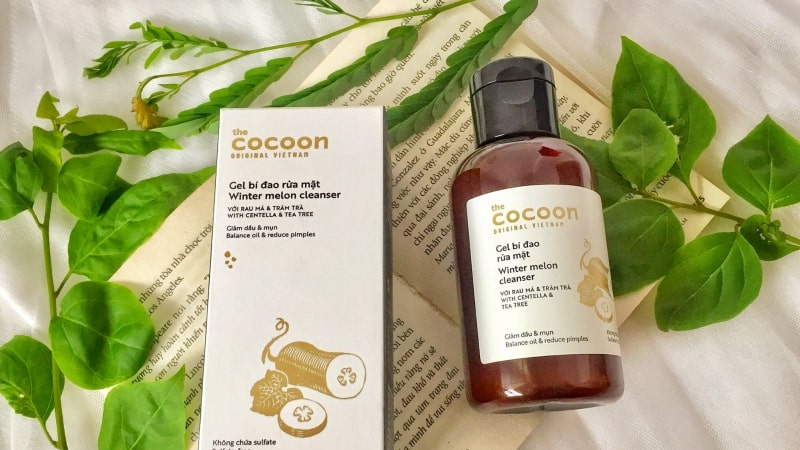 Gel rửa mặt bí đao Cocoon làm sạch nhưng không gây khô da