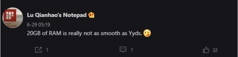 CEO ZTE gợi ý về smartphone có RAM 20 GB của công ty