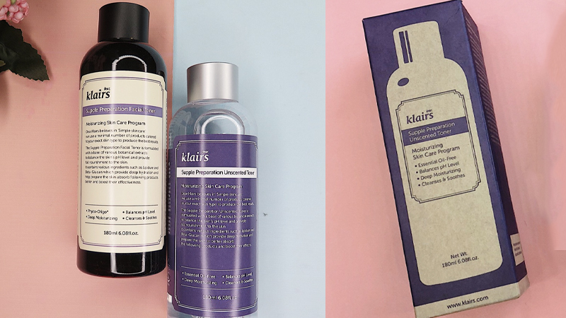 Nước hoa hồng Klairs Supple Preparation Toner