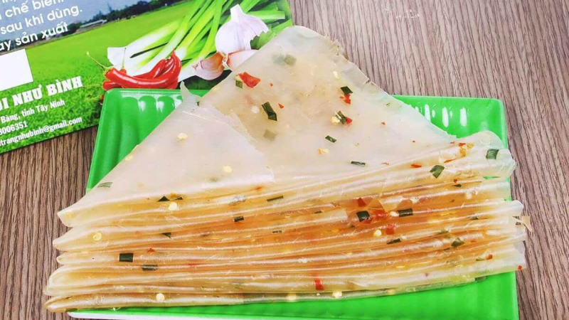 Bánh tráng dẻo cay