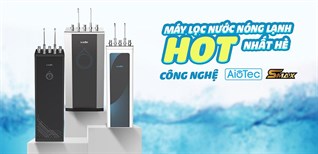 Khám phá dòng máy lọc nước nóng lạnh Karofi "gây sốt" mùa hè 2021