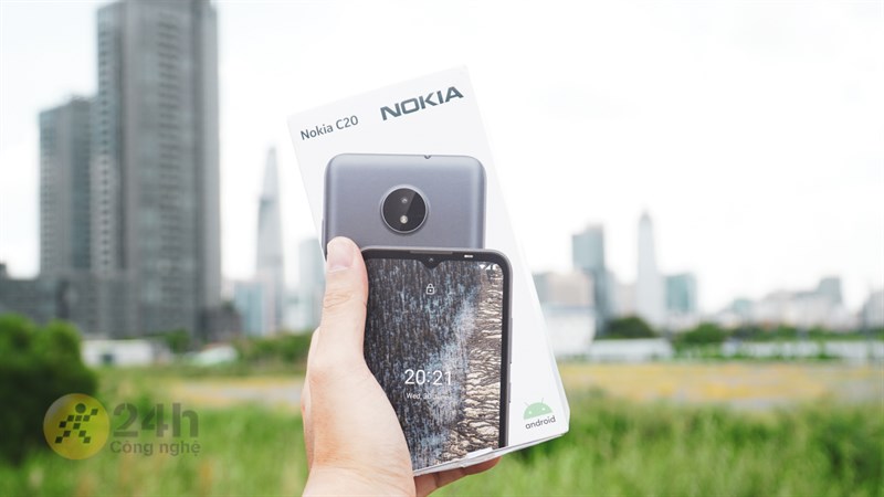 Hộp của Nokia C20 Hộp của Nokia C20