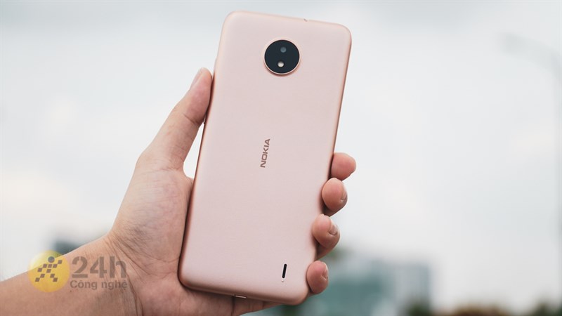 Mặt lưng của Nokia C20 Mặt lưng của Nokia C20