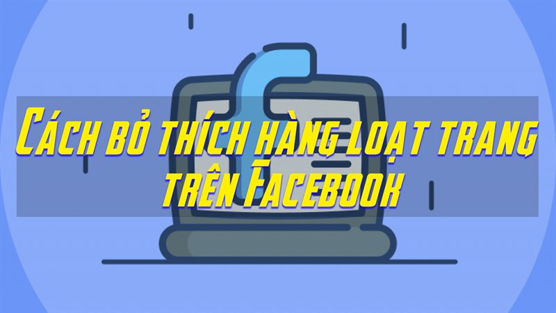 Bỏ thích page Bỏ thích page