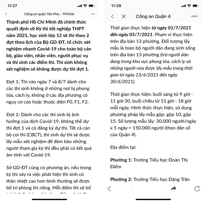 Cách nhận thông báo xét nghiệm COVID-19 bằng Zalo-4 Cách nhận thông báo xét nghiệm COVID-19 bằng Zalo-4