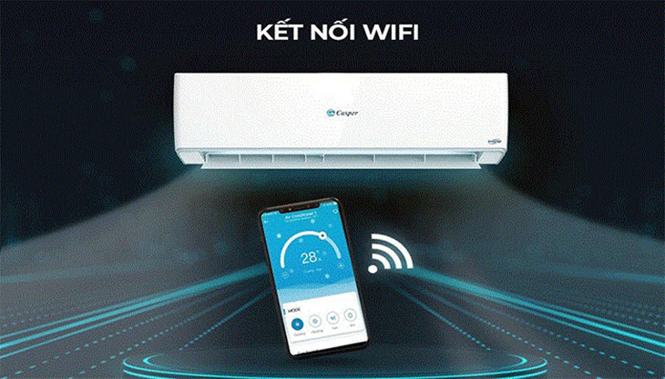 Điều khiển điều hòa Casper Smart Wifi bằng điện thoại