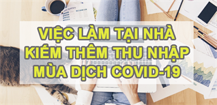 12 việc làm tại nhà (WFH) mùa dịch COVID-19 giúp tăng thu nhập bạn nên biết