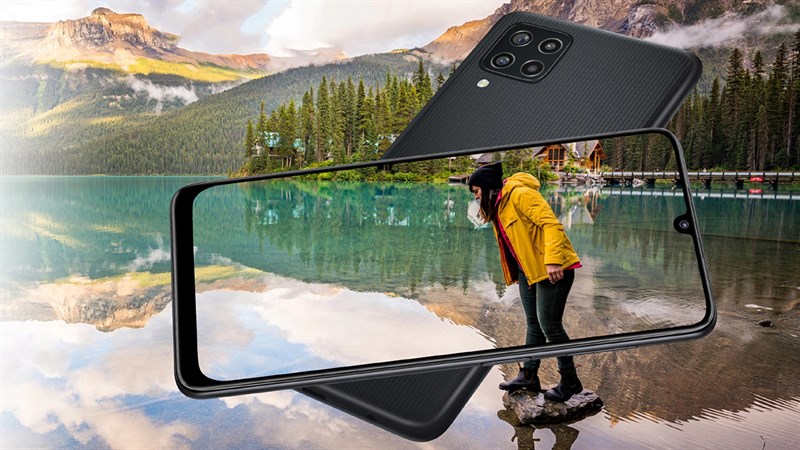 Galaxy F22 có màn hình notch hình giọt nước