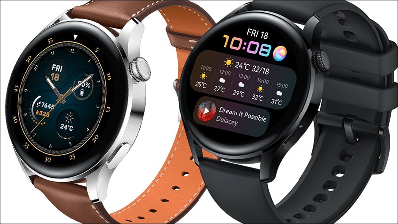 Huawei Watch 3 series thiết kế