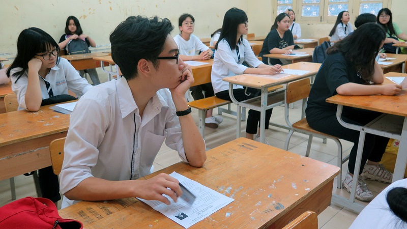 Thí sinh tham gia thi lại THPT Quốc gia 2021 Thí sinh tham gia thi lại THPT Quốc gia 2021