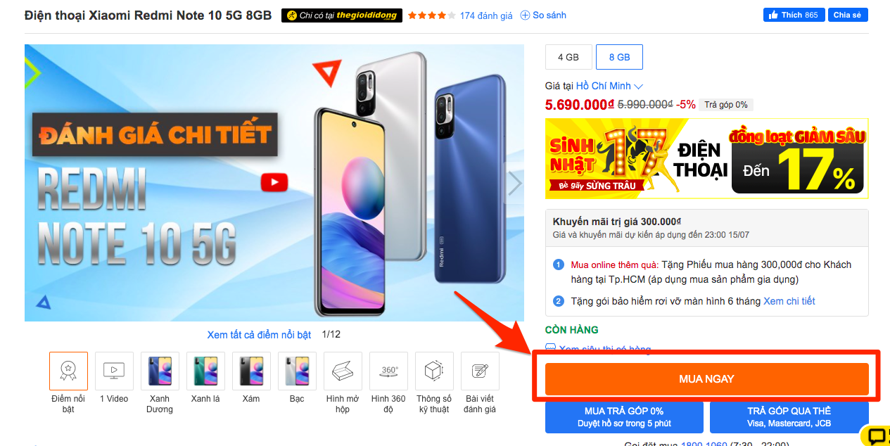 Hướng dẫn các bước mua hàng Hướng dẫn các bước mua hàng