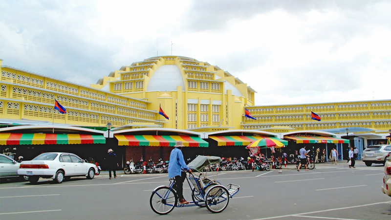 Chợ trung tâm Phnom Penh