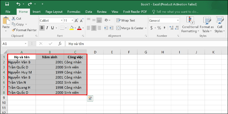 2 Cách lọc dữ liệu trong Excel đơn giản nhất