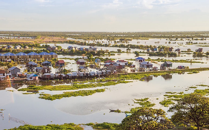 Nên đi du lịch Siem Reap vào tháng 12 đến nửa tháng 5, lúc này là mùa khô