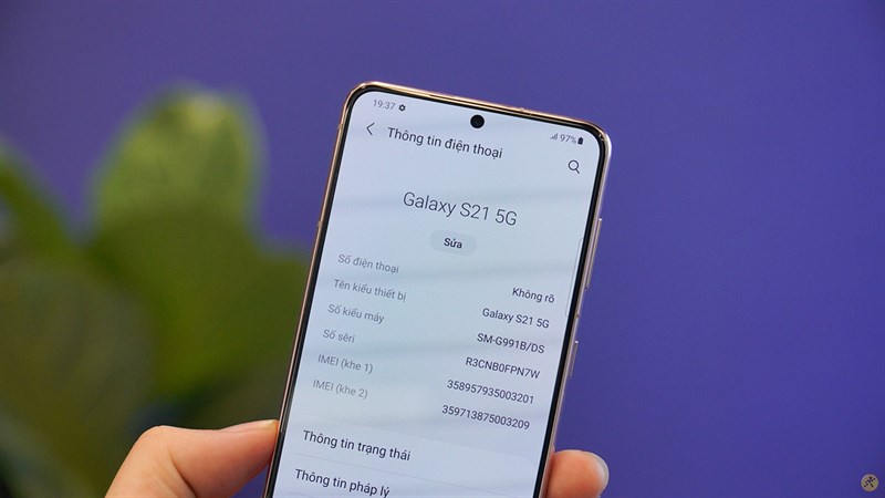 Thông tin về Galaxy S21 FE