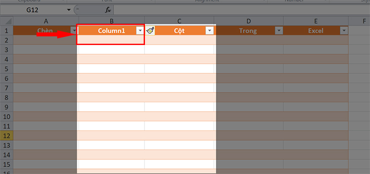 Cách Chèn Thêm Cột Trong Excel Cực Nhanh, Đơn Giản Dễ Hiểu