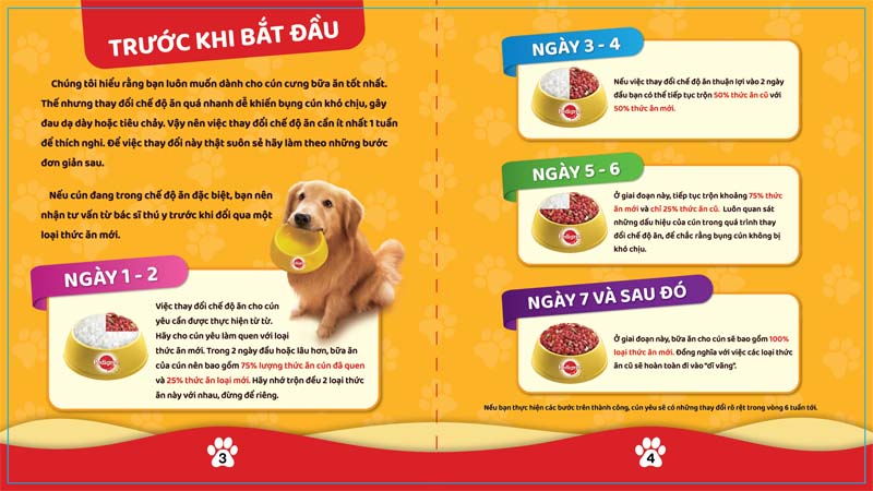 Cách để giới thiệu Pedigree đến cún cưng của bạn