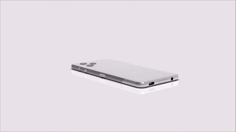 Cạnh đáy của Galaxy A53. Nguồn: Techiside.