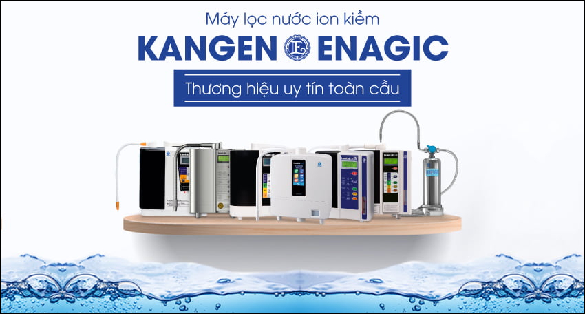 Máy lọc nước Kangen là thương hiệu Nhật Bản uy tín, chất lượng trên toàn cầu