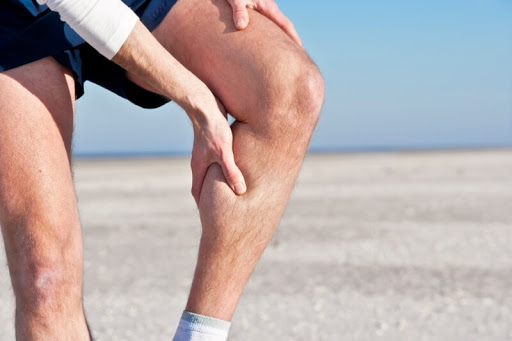 Muscle pain commonly occurs when controlling a bike