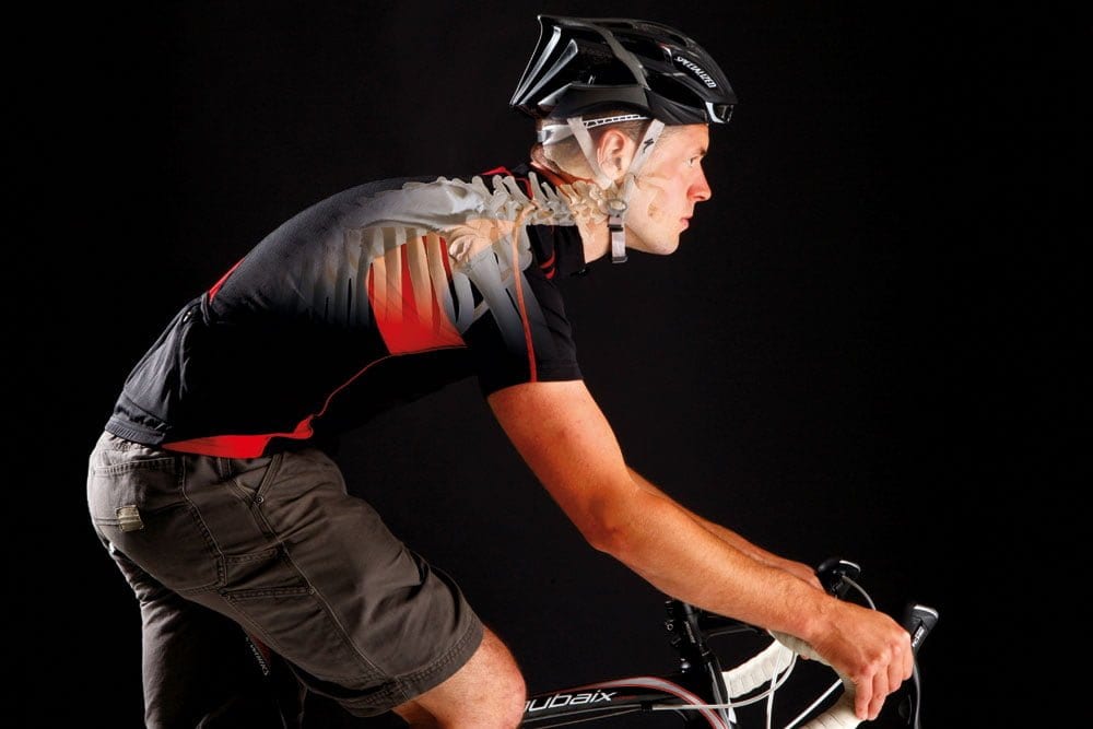 Frequent neck pain when you ride a bike