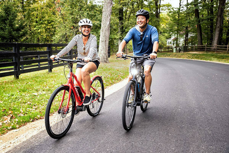Nếu bạn đạp xe để vận động cơ thể, mỗi ngày chỉ cần đạp xe từ 20 phút