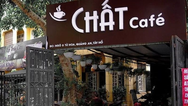 Chất cafe - Đặt tên bằng một chữ duy nhất