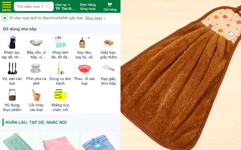 Đồ dùng nhà bếp bán tại website Tip Hay