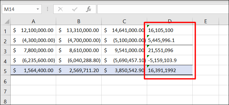 Với Excel 2024, các lỗi định dạng số sẽ không còn là vấn đề nữa. Bất kể dữ liệu đầu vào của bạn có những điểm bất thường thì tính năng sửa lỗi định dạng số của Excel sẽ giúp bạn siết chặt được dữ liệu của mình.