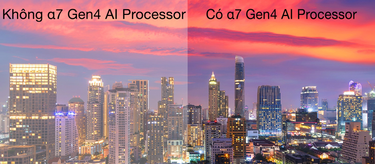 Những công nghệ nổi bật của tivi LG 2021 > α7 Gen4 AI Processor