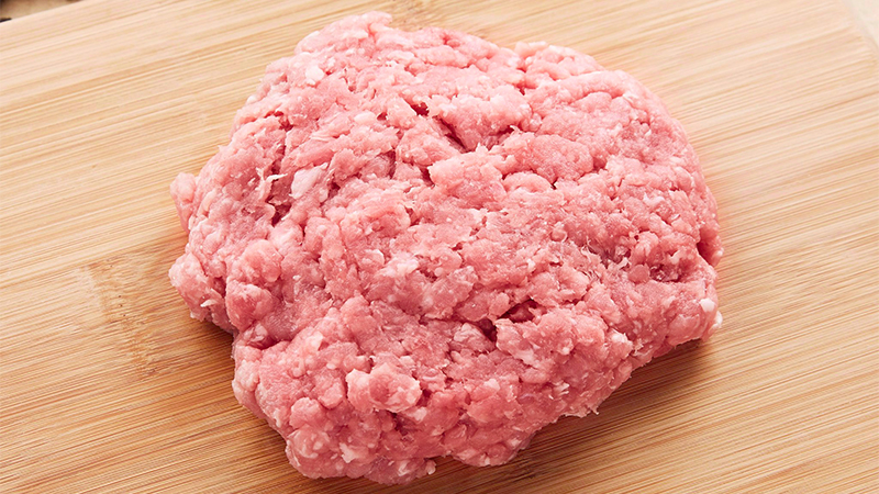 Finished minced meat
