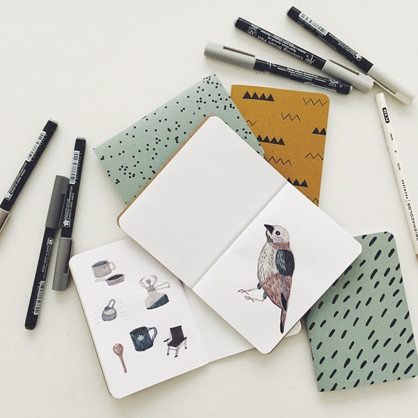 notebooks, journals as gifts for customers