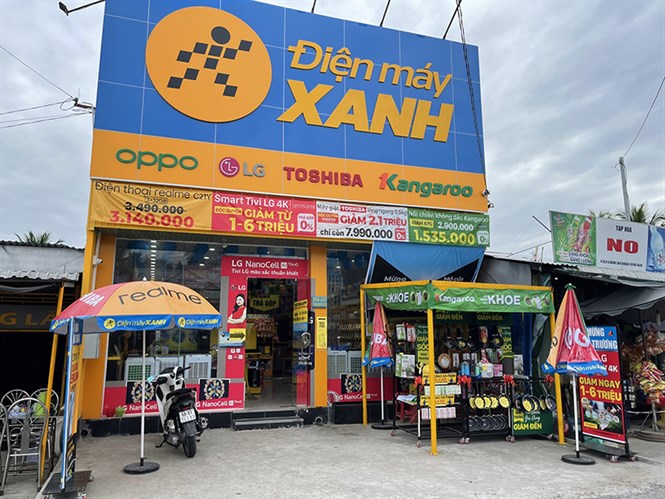 Siêu thị Điện máy XANH Thuận Hưng, Long Mỹ, Hậu Giang