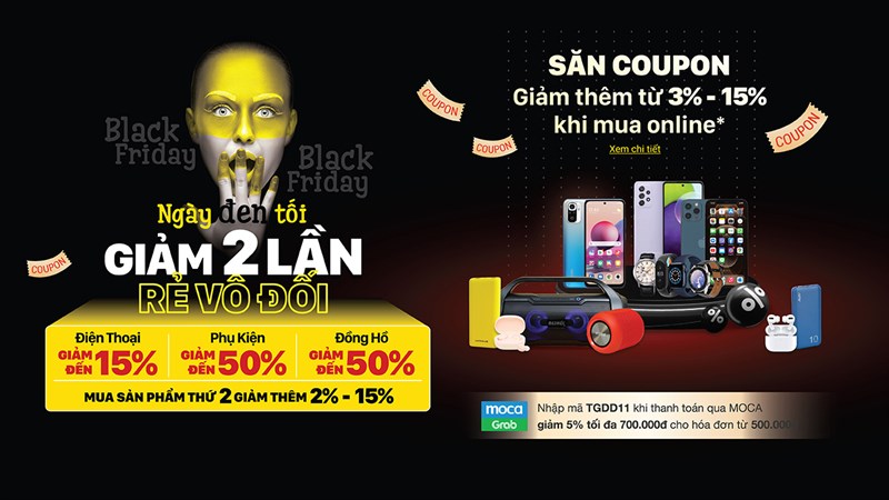 Black Friday Thế Giới Di Động 2021