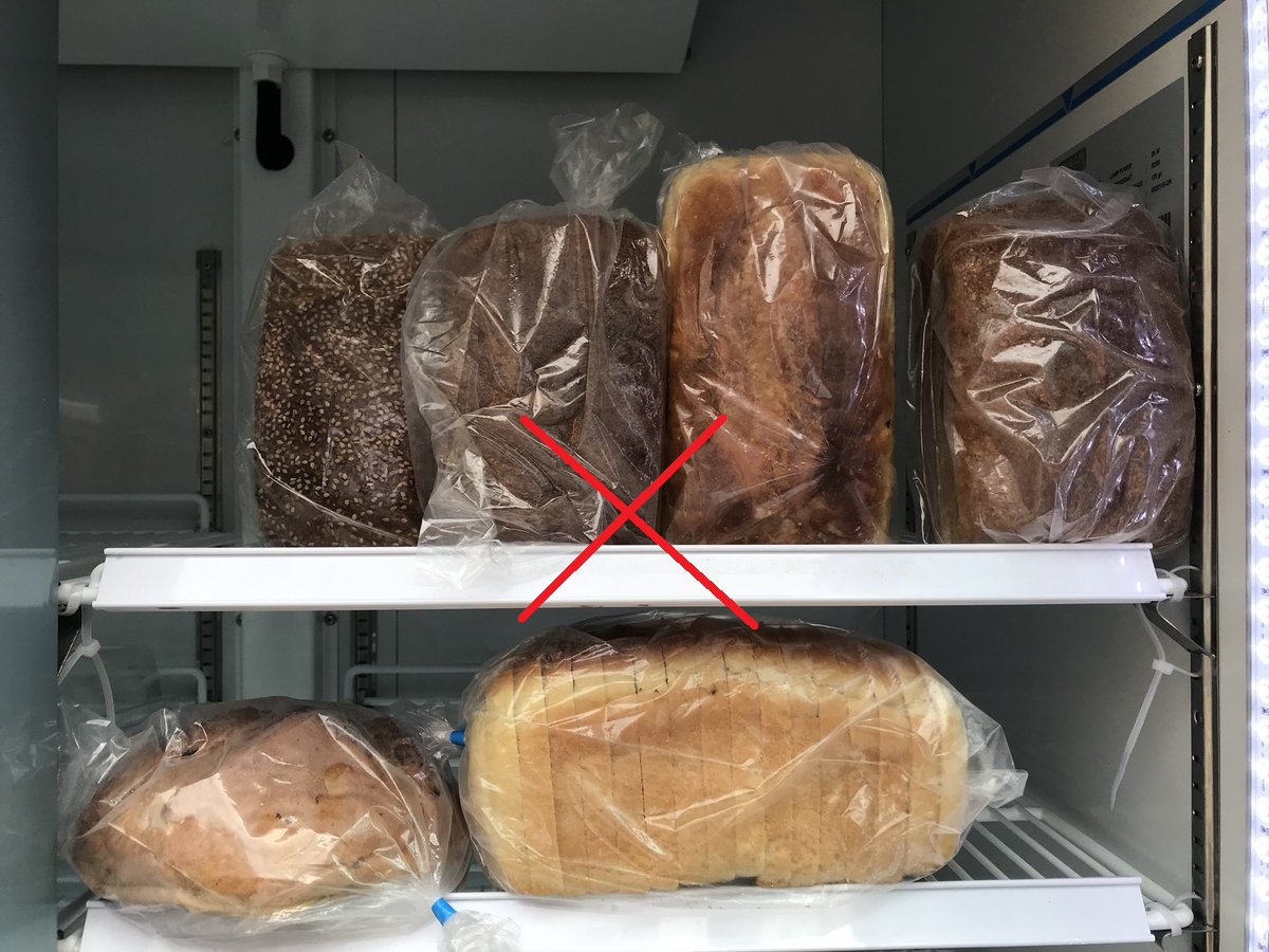 Không nên để bánh mì vào tủ lạnh