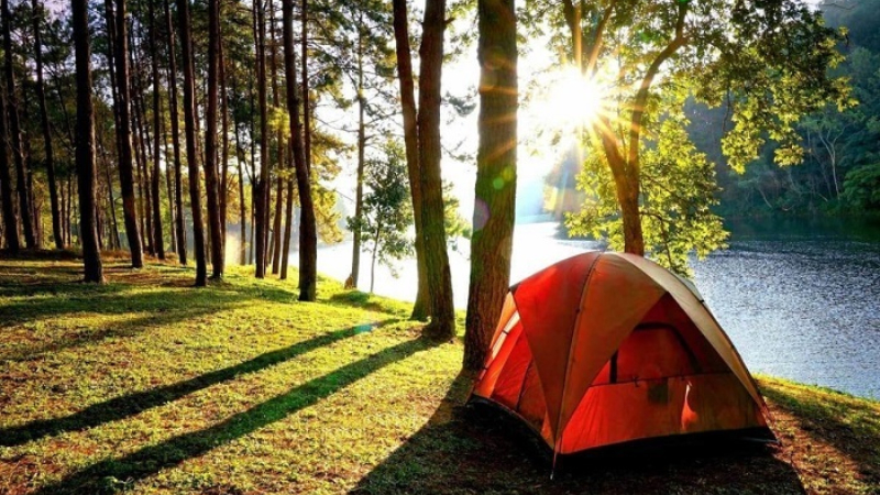 Cắm trại ngoài trời