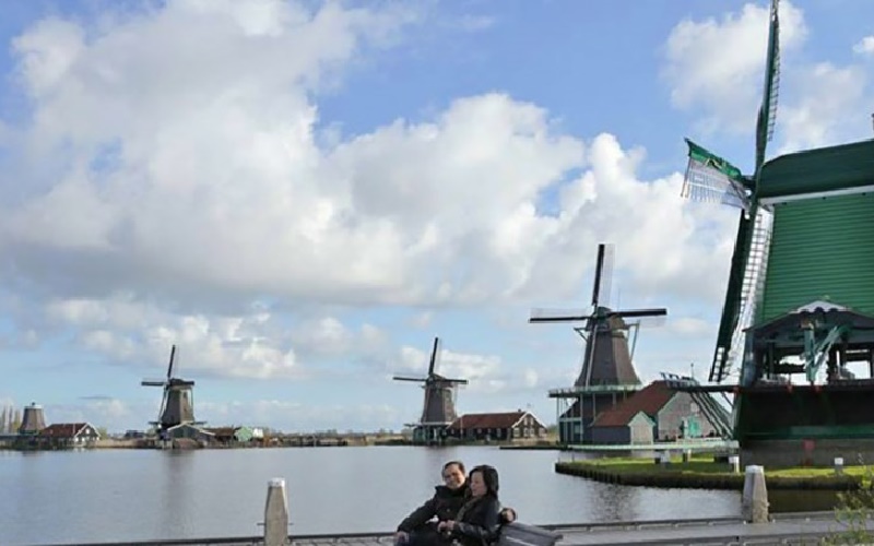 Hà Lan với những chiếc cối xay gió