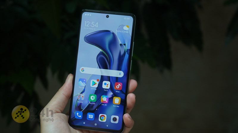 Thiết kế màn hình của Xiaomi 11T