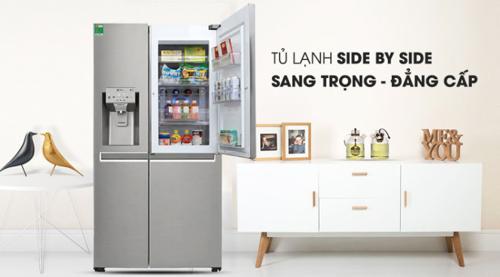 Tủ lạnh LG Inverter 601 lít GR-P247JS Tủ lạnh LG Inverter 601 lít GR-P247JS