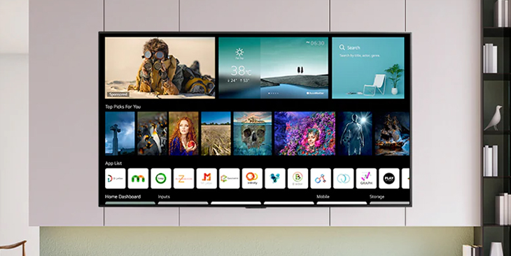 Tính năng thông mình trên Tivi trên OLED LG 2021