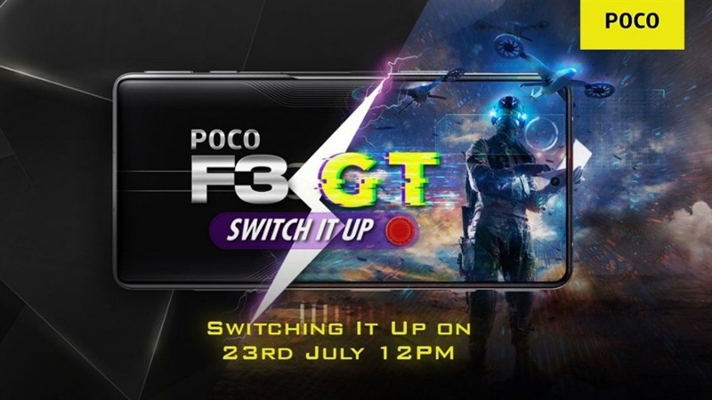 POCO F3 GT sẽ được ra mắt vào 23/7