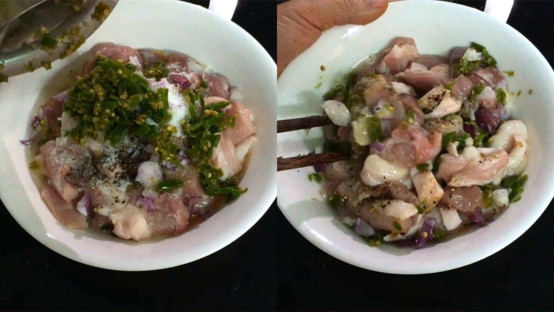 Cách làm món cà đắng nấu cá khô và thịt ba rọi